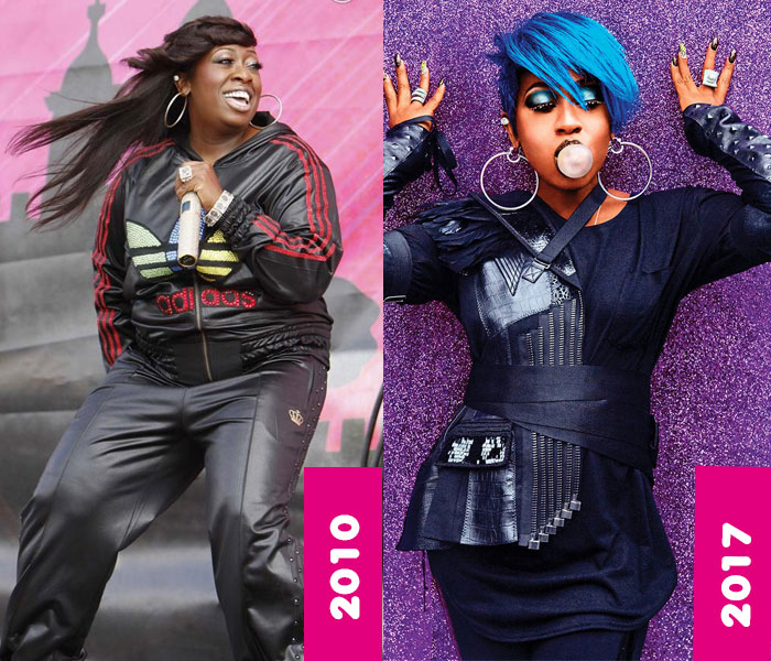 Missy Elliott weight loss, surgery, then and now, T25, 2017, 2018, celebrity transformation, before and after, fat thin, skinny