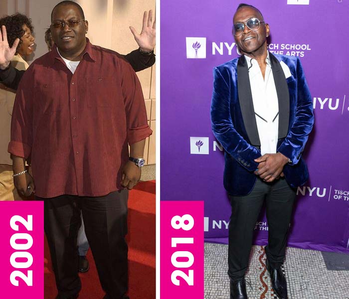 Randy Jackson Weight loss surgery, gastric bypass, before and after, then and now, 2018, 2002, fat, skinny